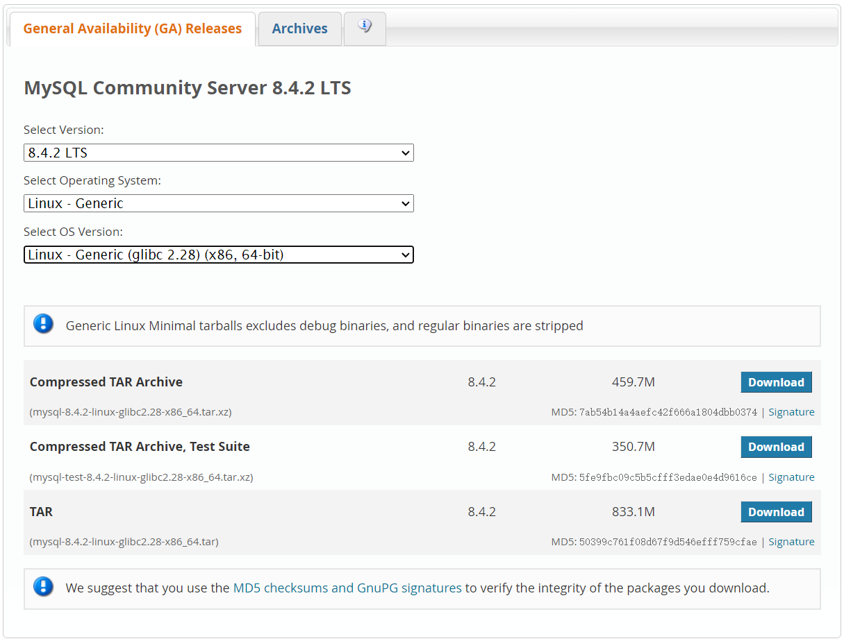 MySQL-Community-Server-downloads